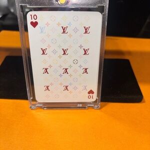 Pre owned Louis Vuitton Multicolor Monogram Playing Card